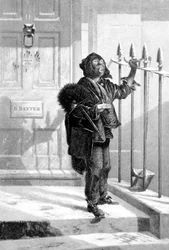 Deshollinador en la Llamada Matutina, 1853